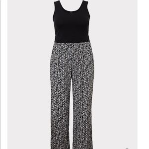 Geoprint Wide Leg Jumpsuit